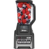 Ninja Countertop Blender 1000-WATT Auto-Iq Base For Shakes, Smoothies And Dondurulmuş Drinks With 72OZ Total Crushing Sahaer (BL688) - Siyah