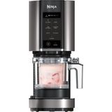 Ninja Dondurma Makinesi ve Tatlı Makinesi, 3 Kaplı, 7 Program, Dondurma, Smoothie Kaseleri, Milkshake.. - 16.5x27x40.5