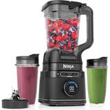 Ninja Power Blender Pro + Personal Single-Serve, Blendsense Technology, For-Smoothies, Food And More, Compact Kitchen Countertop, 1800 P-Watts, 72 Oz. Sahaer, (2) 24 Oz. Cups, Black, TB301 - Siyah