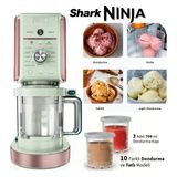 Ninja Profesyonel Dondurma Ve Frozen Makinesi - 11 Programlı Slushi Frappe Frozen Yoğurt Gelato Sorbe Milkshake Aksesuar Paketi 800W Çok Fonksiyonlu