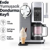 Ninja Swirl By Creami Dondurma ve Soft Serve Makinesi 13 Programlı Gelato Sorbe Milkshake Frozen Yoğurt Ev Tipi Tatlı Cihazı Premium