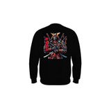 Ninja Unisex Sweatshirt (50, Siyah, XL)