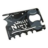Ninja Wallet Survival Acil Durum Kiti / Kartı - 18 In 1 - Belirtilmemiş - 0