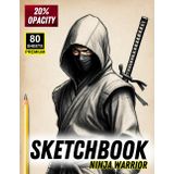 Ninja Warrior Sketchbook for Artists – 20% Opacity Drawing Practice Pad: Train like a true artist with this ninja-themed sketchbook. Designed for tracing, refining, and mastering