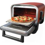 Ninja Woodfire Elektrikli Outdoor Fırın, Artisan Pizza Maker ve Bbq Smoker - Kırmızı