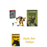 Nınjago Arin’İn Spinjitzu Savaş Robotu + Dünyanın Merkezine Yolculuk + Siyah İnci Hediye