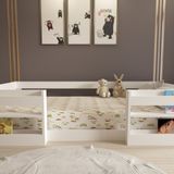 NİNNİMO MONTESSORİ 90x190 YATAK UYUMLU MDF KARYOLA MM6-1