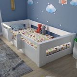 Ninnimo Tokyo Montessori %100 Mdf Karyola MM7 - 90 x 190 cm - Beyaz