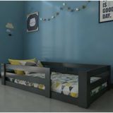 Ninnimo Vega Montessori Suntalam Karyola Y19-4 - 90 x 190 cm - Antrasit