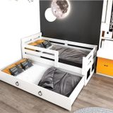 Ninnimo Yavrulu Mdf Beyaz 90X190 Yatak Uyumlu Karyola