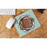 Nino Store Amerikan Futbol Temalı Pençeli Spor Desen | Kaymaz Tabanlı Ofis ve Hediyelik Mouse Pad - Renkli
