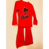 Ninomoro Babystyle Kırmızı 2li Triko Kız Çocuk Takım - 2 Yaş - 240-Kırmızı