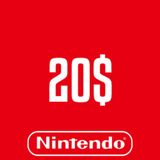 Nintendo 20 USD Hediye Kartı