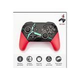 Nintendo Switch Uyumlu Kırmızı Bluetooth Joystick Kablosuz Oyun Kolu - Garantisiz Garanti Süresi