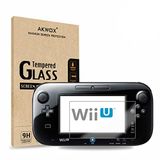 Nintendo Wii U Akwox için 2 adet koruyucu folyo 9H sertlik derecesi Panzer Folyo Ekran Koruyucu Folyo çizilmeye karşı dayanıklı HD