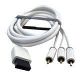 Nintendo wii uyumlu rca av ses ve görüntü kablosu