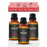 Nioli Amber, Pudra, J.Kiraz Çiçeği Esansiyel Uçucu Yağ Buhurdanlık Yağı Aromaterapi Yağı 10 ML