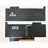 Nion Asus Tuf Gaming A15 FA507NU-LP031 Tuf Gaming A15 FA507NU Uyumlu Notebook Klavye (Siyah Aydınlatmalı Rgb Tr)