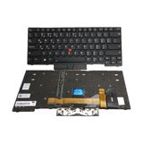 Nion Lenovo Thinkpad L480 Type 20LS 20LT Uyumlu Notebook Klavye (Siyah Aydınlatmalı Q Tr Sticker Uygulanmış)