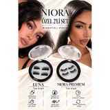 NIORA LASH 2’li Mıknatıslı İpek Kirpik seti ( Luna & Niora model )