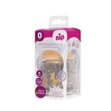 Nip Marka: Wide Neck Bottle 120 Ml Antikolik Cam Biberon Kız, Sarı Kategori: Biberon