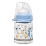 Nip Wide Neck Bottle 120 ml Anti-Kolik Cam Erkek Biberon