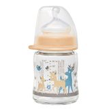 Nip Wide Neck Bottle 120 ml Anti-Kolik Cam Kız Biberon