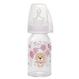 Nip Wide Neck Bottle 125 ml Anti-Kolik Cam Kız Biberon