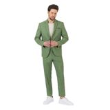 Nipoye Erkek Yeşil 2'li Slim Fit Takım Elbise Yeşil 50/6