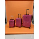 Nippon Valiz 3'lü Set - Fuşya