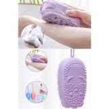 Nirnisa Banyo Hamam Lifi Süngerli Silikon Banyo Duş Peeling Kesesi Sabun Jel Süngeri Cilt Masaj Fırçası