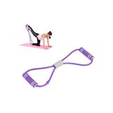 Nirnisa Dayanıklı Pilates Egzersiz Direnç Bandı Aerobik Yoga Plates Ayak Kol Spor Lastiği Squat Bant