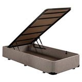 Niron 100x200 cm Tek Kişilik Sandıklı Klasik Kumaş Baza