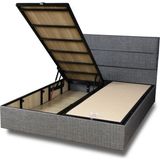 Niron 160x200 cm Silver Çift Kişilik Yatak Takımı Yatak Baza Başlık Seti