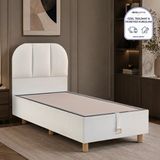 Niron Bohem Klapa 100X200 cm Tek Kişilik Baza Başlık Seti - Sandıklı Modern Takım - 100 x 200 cm