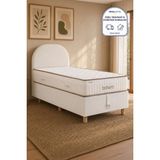Niron Bohem Pocket Düz 90X190 cm Tek Kişilik Yatak Baza Başlık Seti - Pocket Orta Sert - 90 x 190 cm