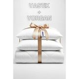 Niron Çift Kişilik Yorgan + 2 Adet Yastık Seti – 195X215 Cm 4 Mevsim Mikrofiber Konfor