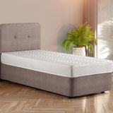 Niron Luna 90x190 cm Tek Kişilik Ortopedik Set Sağlamlaştırılmış Sandıklı Baza