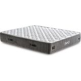 Niron Yatak Hades 200x200 cm Çift Kişilik 30 cm Paket Yaylı Lüks Orta Sert Gri Yatak