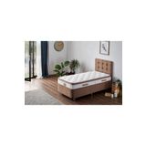 Niron Yatak Latte 80x180 cm Tek Kişilik Baza Başlık Seti