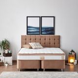Niron Yatak Latte Ortopedik Sert 180x200 cm Çift Kişilik Yatak