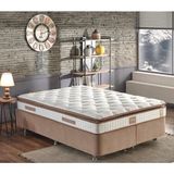 Niron Yatak Queen Pedli Lüks Tam Ergonomik Orta Sert 180x200 cm Yatak