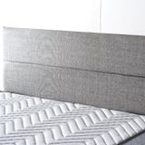 Niron Yatak Silver 180 cm Gri Keten Kumaş Çift Kişilik Yatak Başlığı