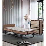 Niron Yatak Supreme Tek Kişilik Lüks Katlanır Yatak ve Karyola 90x200 cm Sünger Katmanları ile Konforlu Kullanım - 90 x 200 cm
