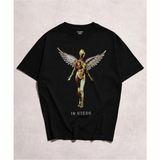 Nirvana Baskılı Siyah Unisex Tişört