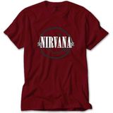 Nirvana Guitar Kırmızı Tişört Liyada - XS