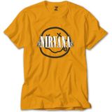 Nirvana Guitar Sarı Tişört - XL