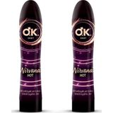 Nirvana Hot Uyarıcı Jel 100ml 2 Kutu Durex Yakın Hisset Prezervatif, 20'li