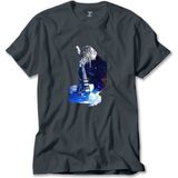 Nirvana Kurt Cobain Galaksi Füme Tişört Liyada - 4XL