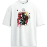 Nirvana Kurt Cobain Oh Well Whatever Tasarım Baskılı Unisex Tişört - Beyaz - XL